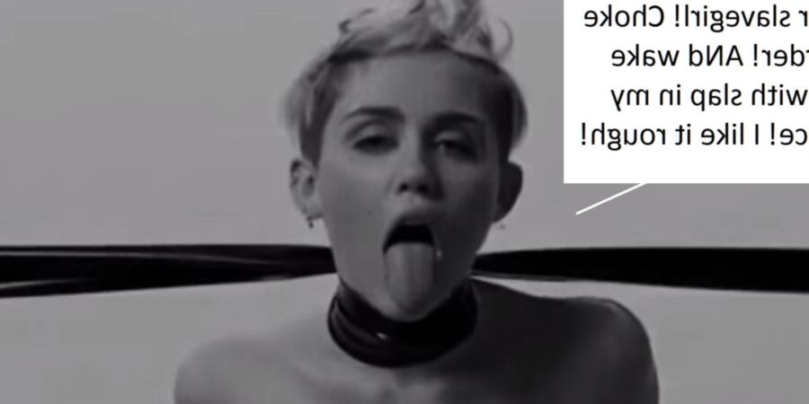 Free porn pics of Celebrity: Miley Cyrus, queen of the sluts 2 of 11 pics