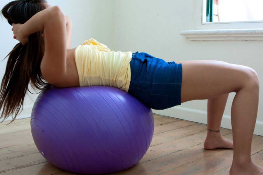 Free porn pics of Silvie - Exercise Ball 1 of 182 pics