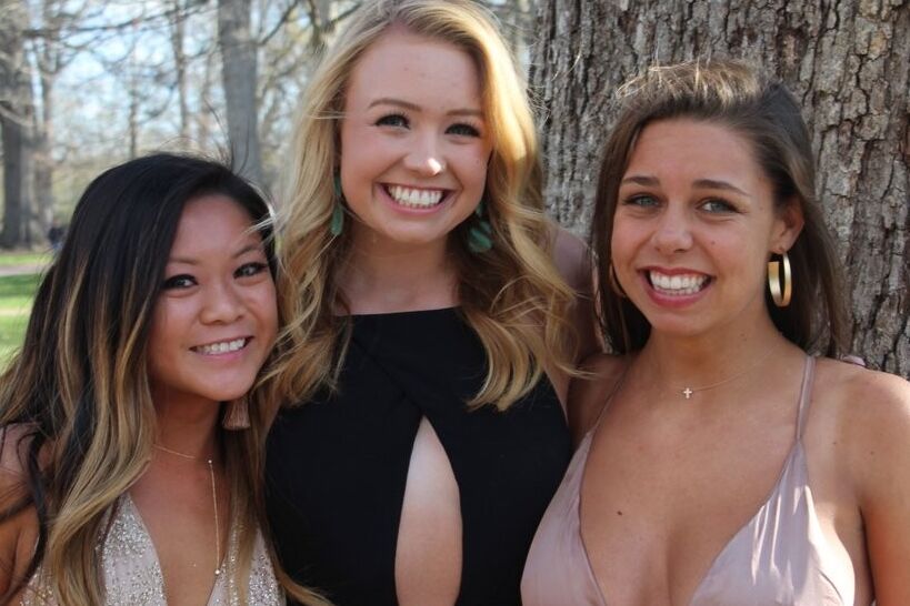 Free porn pics of Sexy coed, Laney (and her friends!) 8 of 11 pics