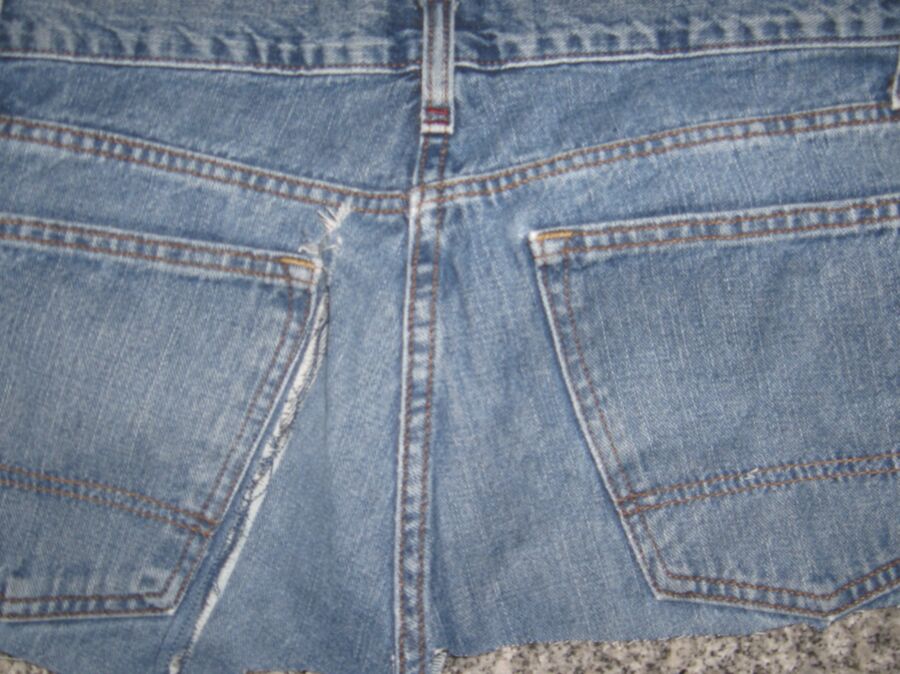 Free porn pics of My first cutoff  jean shorts! 2 of 16 pics