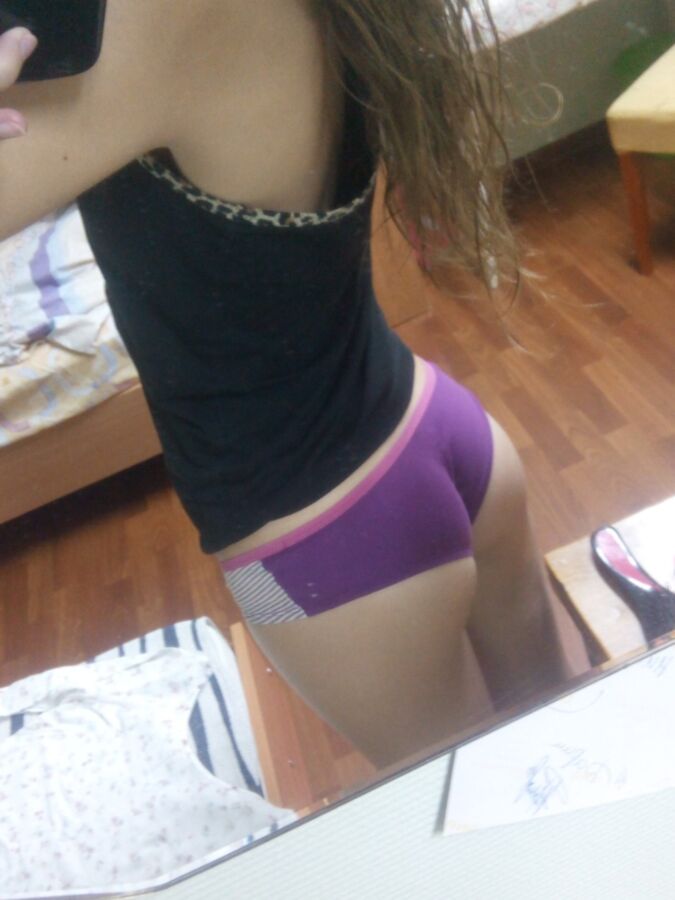 Free porn pics of purple shorts 5 of 9 pics