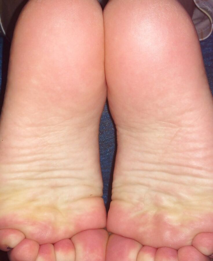Free porn pics of Friend stayed over and asked if i wanted to see her feet ! 2 of 3 pics
