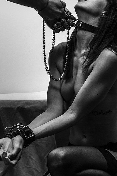 Free porn pics of BDSM Erotic Black and White 4 of 37 pics