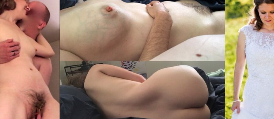 Free porn pics of Hot amateur MILF BRIDE exposed dressed undressed 8 of 21 pics