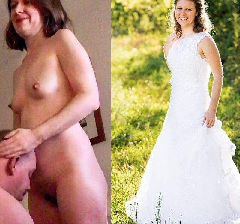 Free porn pics of Hot amateur MILF BRIDE exposed dressed undressed 14 of 21 pics