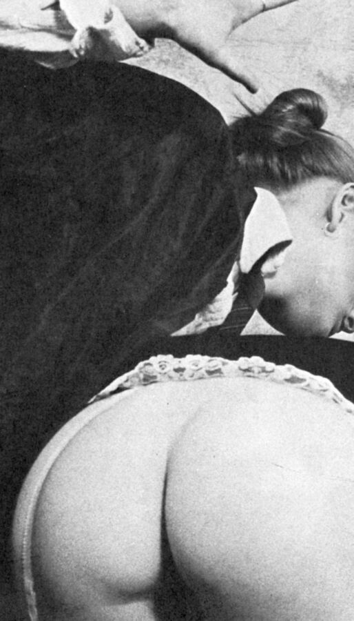 Free porn pics of Vintage spanking mags - Spanking Schoolgirls 14 of 77 pics