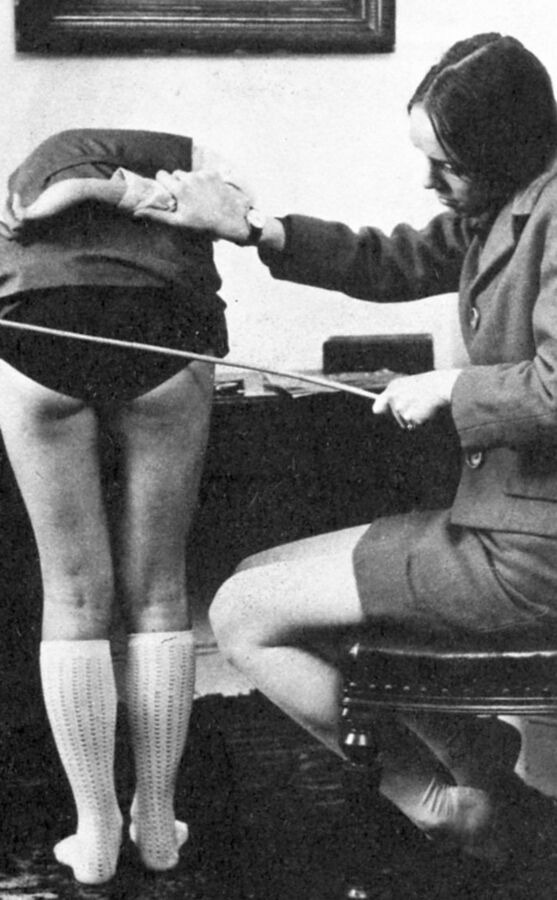 Free porn pics of Vintage spanking mags - Teen caning 11 of 11 pics