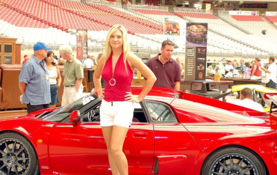 Free porn pics of Alison Angel - Car Show 10 of 53 pics