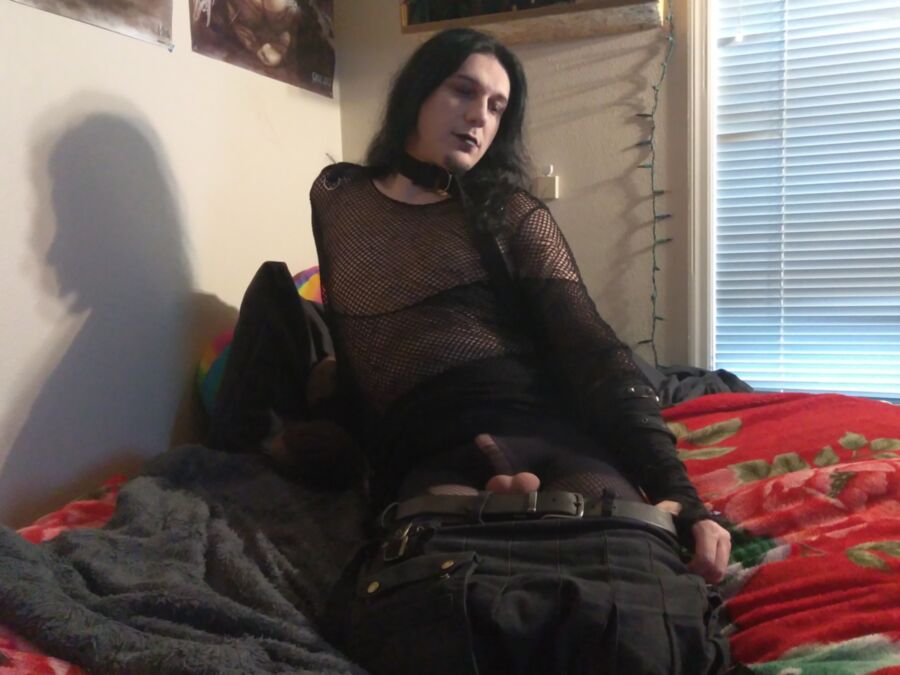 Goth boy body stocking bondage 14 of 55 pics