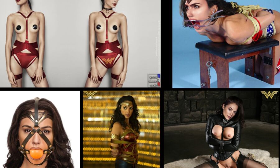 Gal Gadot as Wonder Woman in Bondage Distress 16 of 16 pics