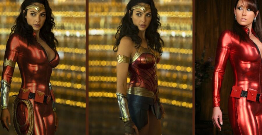 Gal Gadot as Wonder Woman in Bondage Distress 1 of 16 pics