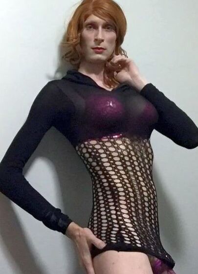 Fishnet Dress 1 of 11 pics