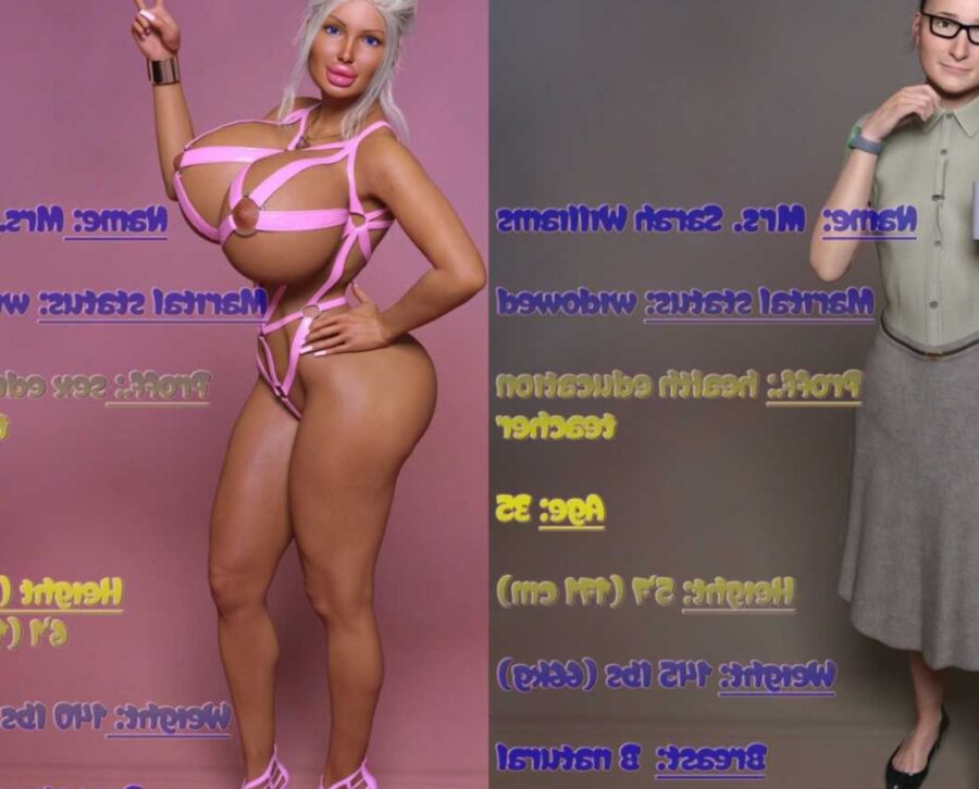 Bimbo Transformations 4 of 4 pics