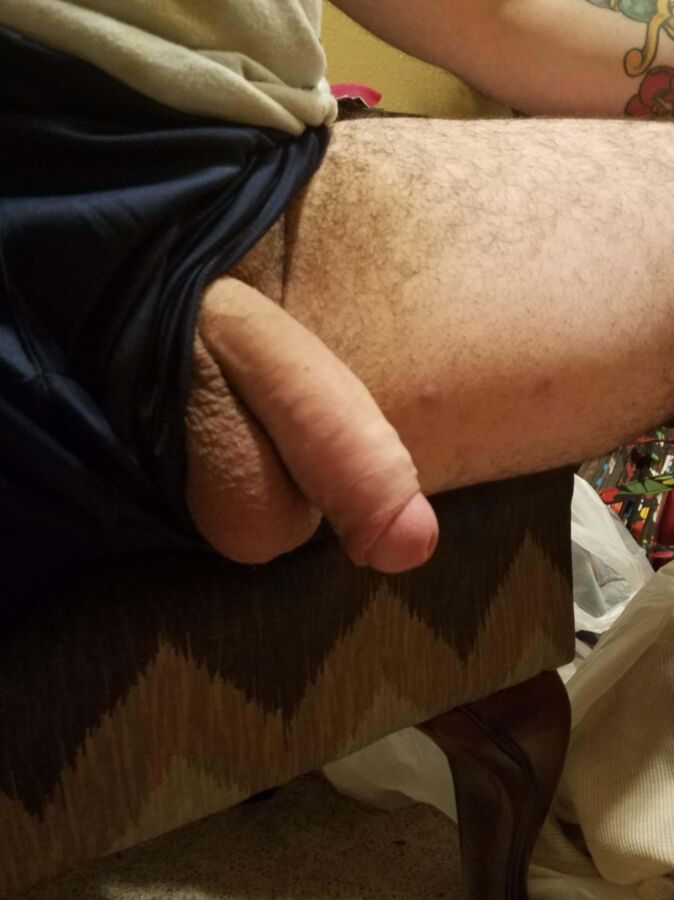 Cock flopped out of underwear  8 of 16 pics