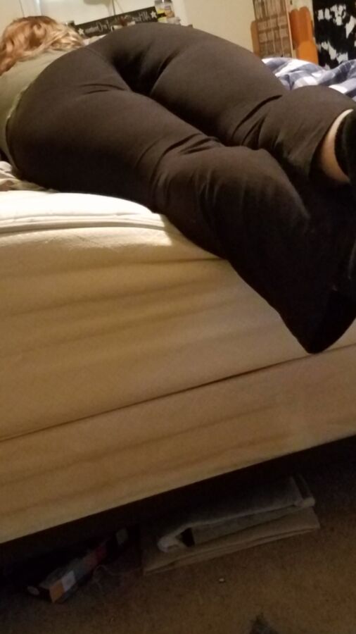 My Big Ass in Leggings Yoga Pants  4 of 5 pics