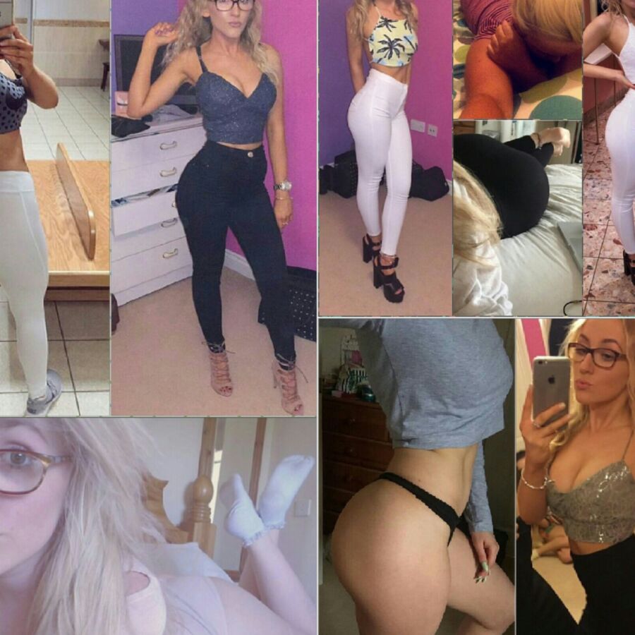 Geeky Booty-Doll BROGAN - Blonde chav TRAINING for BBC! 1 of 39 pics