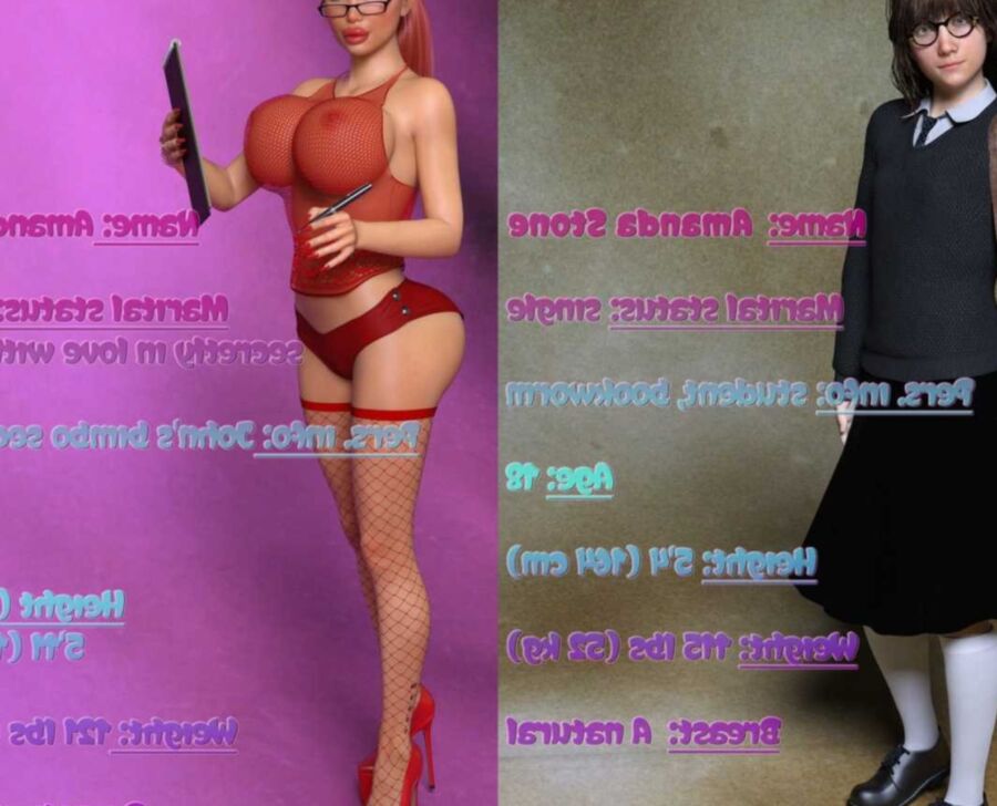 Bimbo Transformations 1 of 4 pics