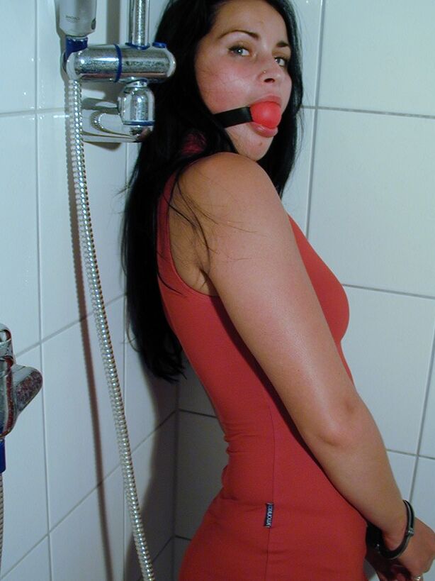 Bondage shared messy curly