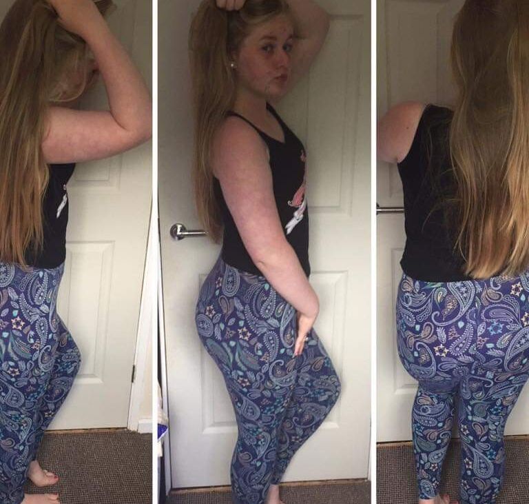 Chav Fuck-Pig ABBY - Filthy fat slag FLAUNTS HUGE ASS! 9 of 81 pics