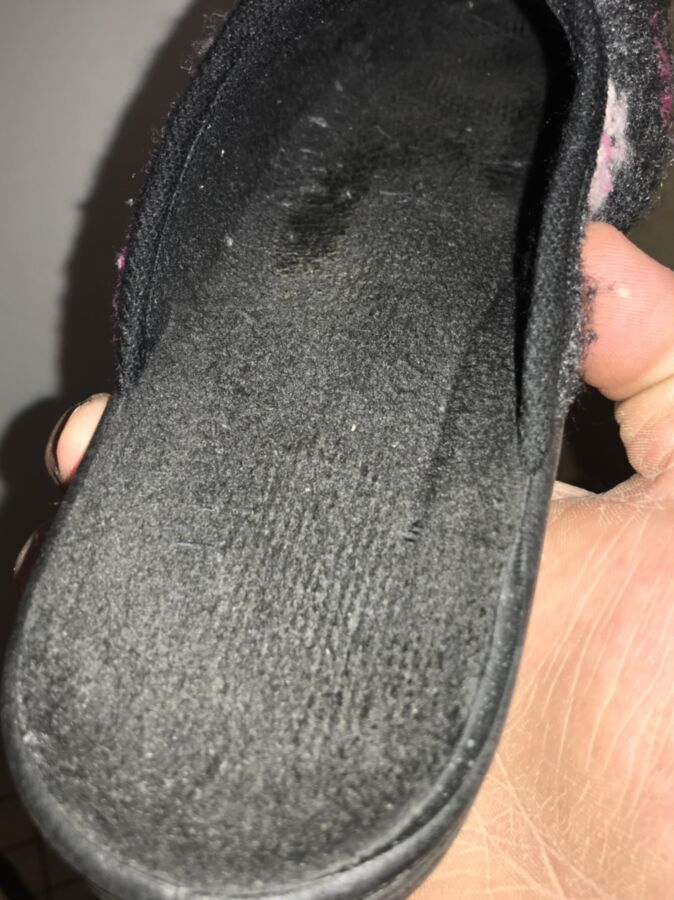 My dick in smelly shoe 3 of 3 pics