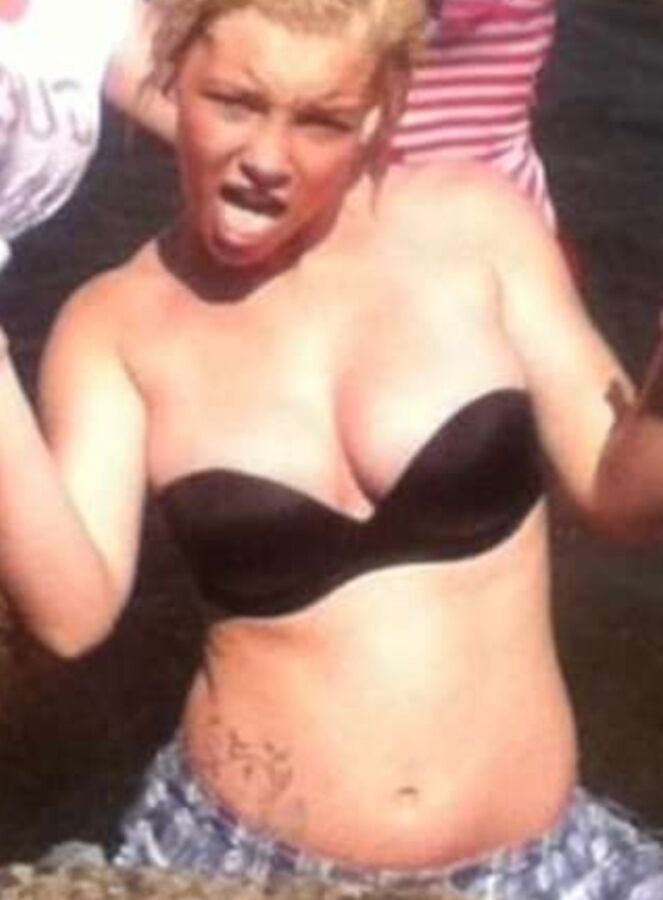 Chloe thick meaty CHAV BEAST this teen is ripe for a gang bang 21 of 24 pics