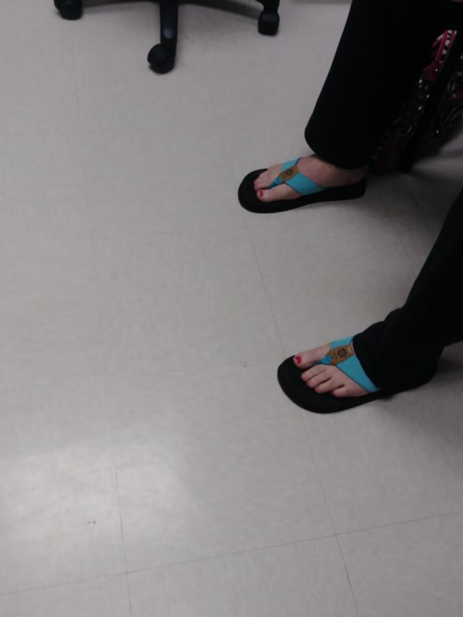 My Wifes Feet In flip Flops Mixed, For Your Pleasure 23 of 47 pics