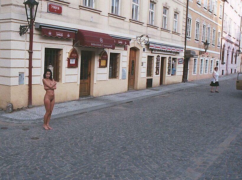 Helena Hemanova - Nude Park Bench 15 of 53 pics