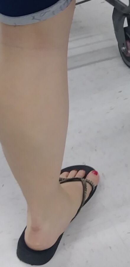 My Wifes Feet In flip Flops Mixed, For Your Pleasure 19 of 47 pics