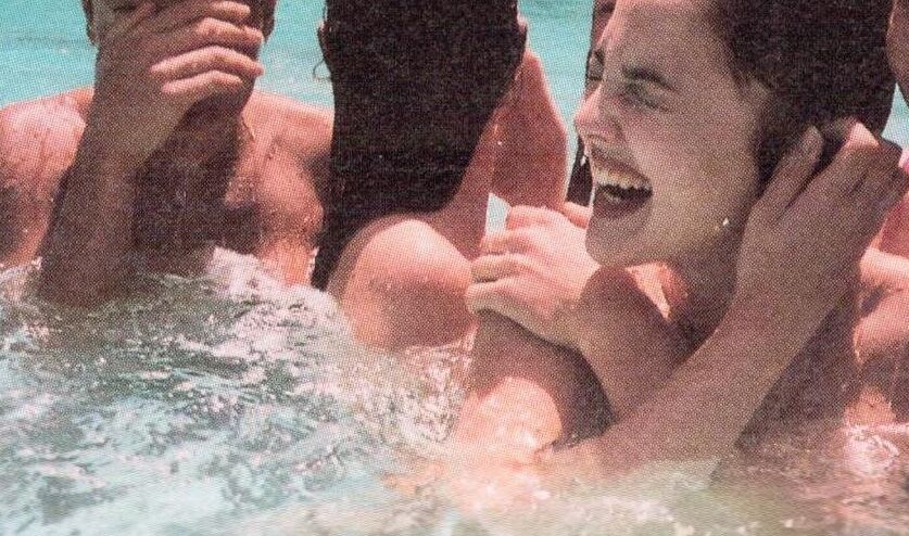 Drew Barrymore Sexy Nudes Skinny Dipping in Pool Pics 24 of 44 pics