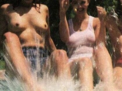 Drew Barrymore Sexy Nudes Skinny Dipping in Pool Pics 2 of 44 pics