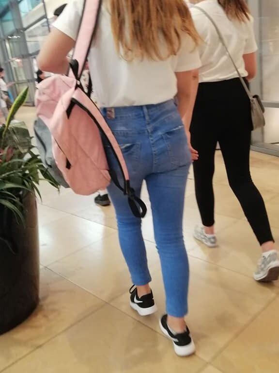 Hunted By Me - A Blond Cutie in Tight Jeans 2 of 10 pics