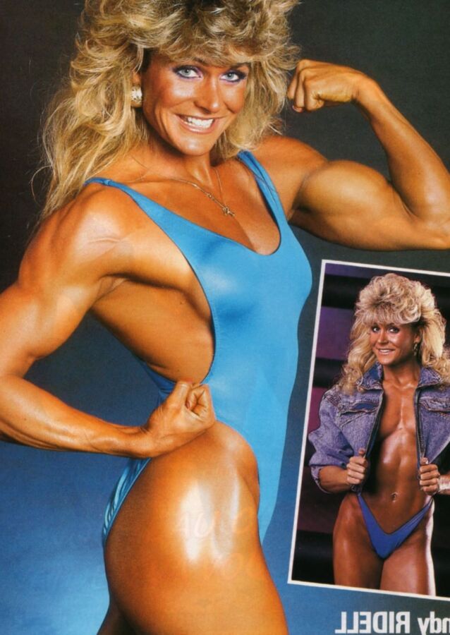 Sandy Riddell! Beautiful Blonde Muscular Beast! 16 of 58 pics