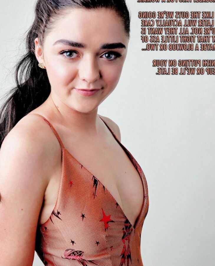 Maisie Williams - Sissy Sex Slave 4 of 5 pics