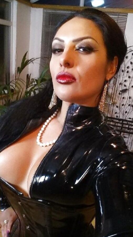 I bow before my queen and goddess: Mistress Ezada Sinn 4 of 300 pics