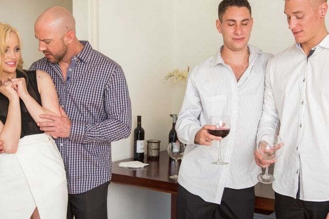 Groping at a wine party and being lured indoors. 14 of 68 pics