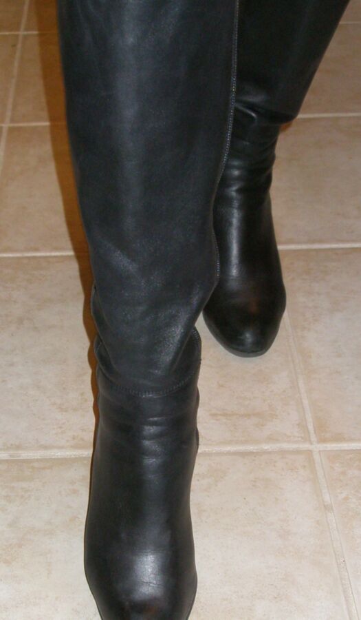 My Black Affani Boots POV 11 of 15 pics