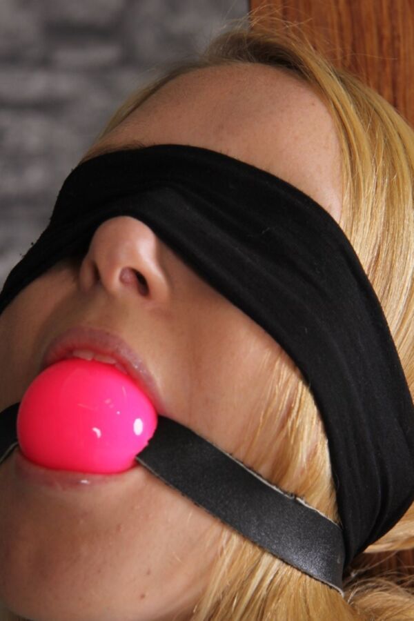 Gagged & blindfolded 19 of 206 pics