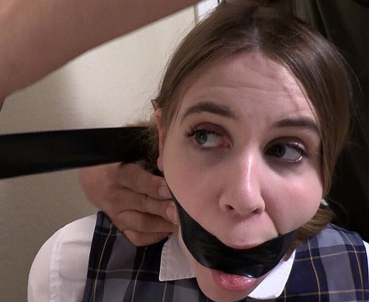  Alex Reynolds  School Girl tied up and gagged 15 of 37 pics