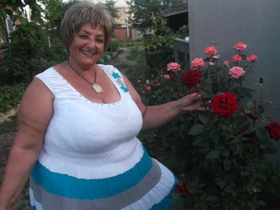 Bigtitted Russian BBW grandma Valentina R. 23 of 48 pics