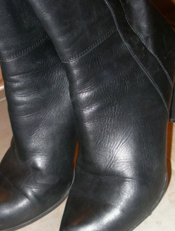 My Black Affani Boots POV 4 of 15 pics