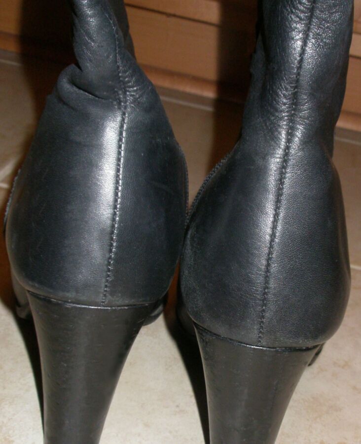 My Black Affani Boots POV 2 of 15 pics