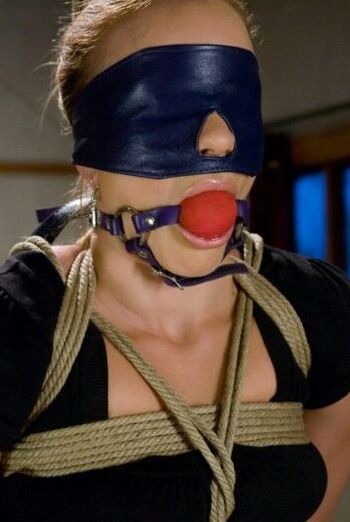 Gagged & blindfolded 7 of 206 pics
