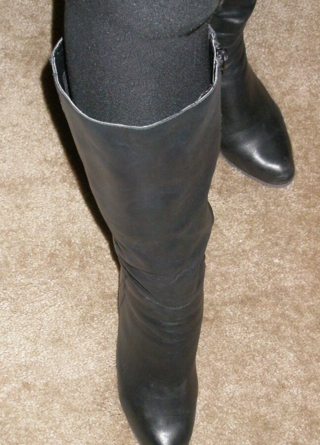 My Black Affani Boots POV 14 of 15 pics