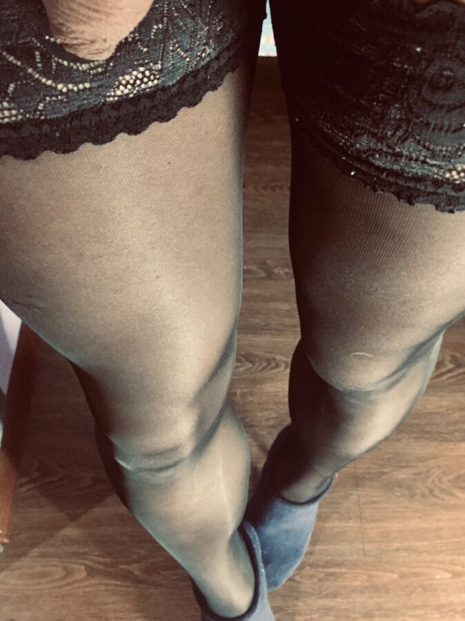 my sexy stockings legs 14 of 16 pics