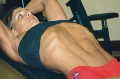 Ripped Young Fitness Brunette Stephanie Collins! 10 of 25 pics