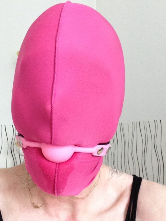 hooded and gagged 5 of 5 pics