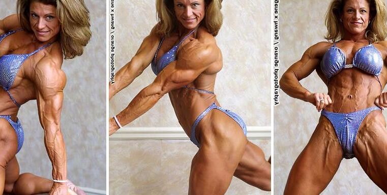 Sonya McFarland! Mature Muscular Redhead With Great Veins! 21 of 27 pics