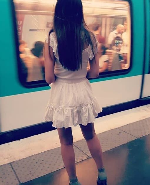 Candid Paris Metro sluts for abuse 6 of 26 pics