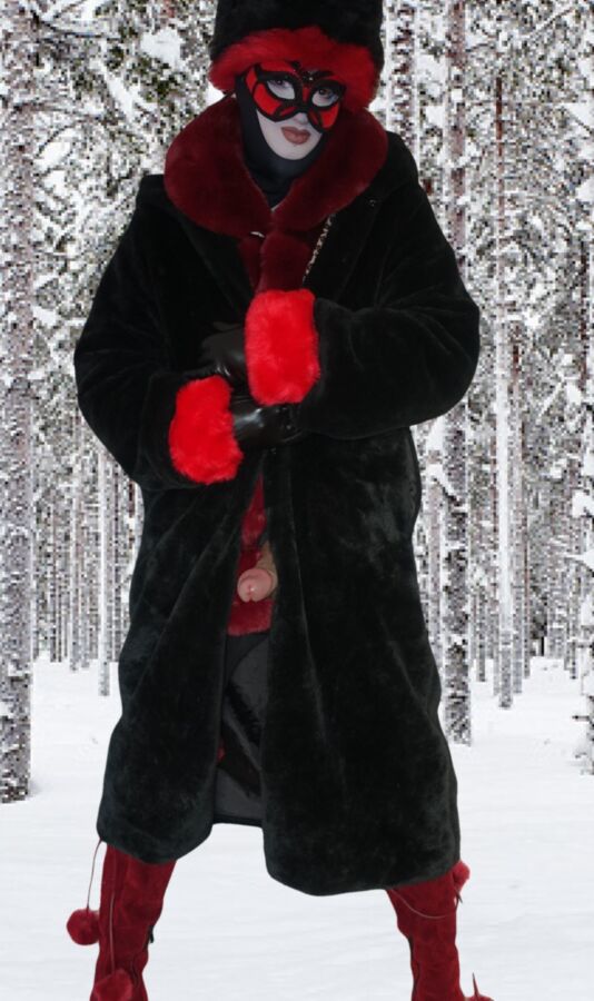 Red and Black Furs in the Forest 6 of 9 pics
