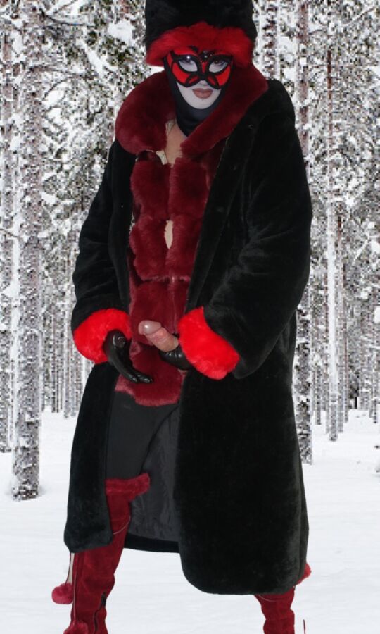 Red and Black Furs in the Forest 7 of 9 pics